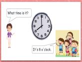 川教版英语四上 Unit1 Lesson1《What time is it》课件+教案+练习