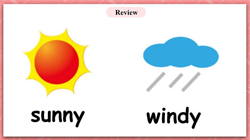 川教版英语四上 Unit2 Lesson1《It's windy and cool》课件+教案+练习+素材06