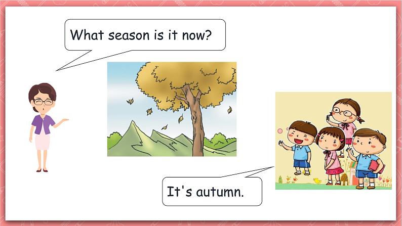 川教版英语四上 Unit2 Lesson3《What's your favourite season》课件+教案+练习+素材04