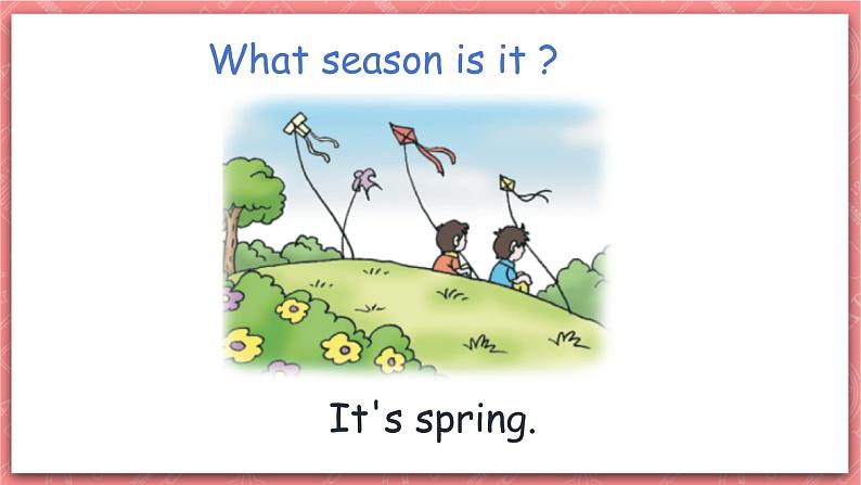 川教版英语四上 Unit2 Lesson3《What's your favourite season》课件+教案+练习+素材06