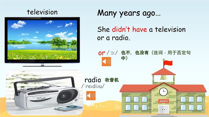 外研版小学英语（三起）五年级下册Module 1 Unit 2 She didn’t have a television 课件08