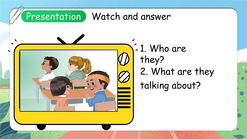 Unit 1 Hello!  PB Let 's talk 课件-2023-2024学年小学英语三年级上册 （人教PEP版）第7页