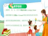 Unit 2 Colours PB Let's learn 课件-2023-2024学年小学英语三年级上册 （人教PEP版）