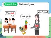 Unit 4 We love animals PA Let's talk 课件-2023-2024学年小学英语三年级上册 （人教PEP版）