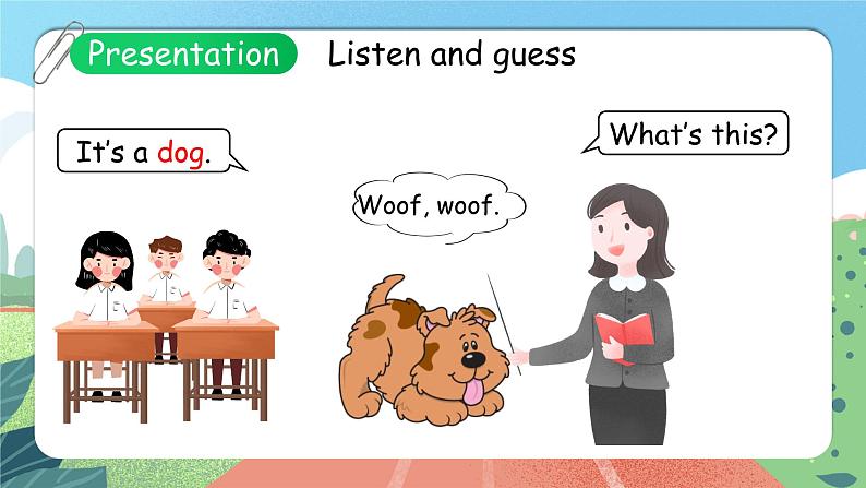 Unit 4 We love animals PA Let 's talk 课件-2023-2024学年小学英语三年级上册 （人教PEP版）第6页