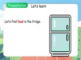 Unit 5 Let's eat PA Let's learn 課件-2023-2024學(xué)年小學(xué)英語三年級上冊 （人教PEP版）
