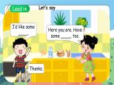 Unit 5 Let's eat PB Let's learn 課件-2023-2024學(xué)年小學(xué)英語三年級上冊 （人教PEP版）