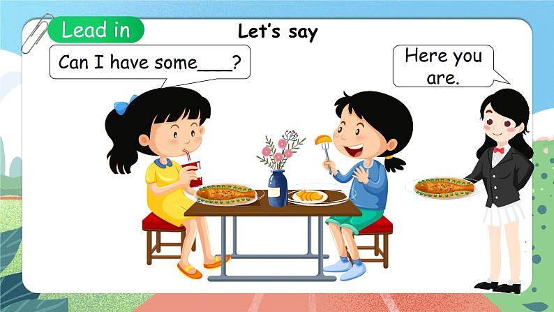 Unit 5 Let's eat PB Let's talk 课件-2023-2024学年小学英语三年级上册 （人教PEP版）07