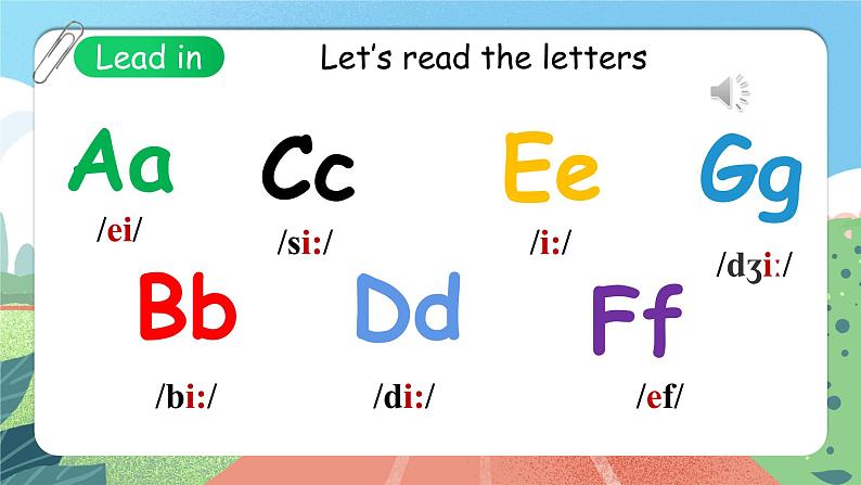 Unit 3 Look at me PA Letters and sounds课件-2023-2024学年小学英语三年级上册 （人教PEP版）第4页