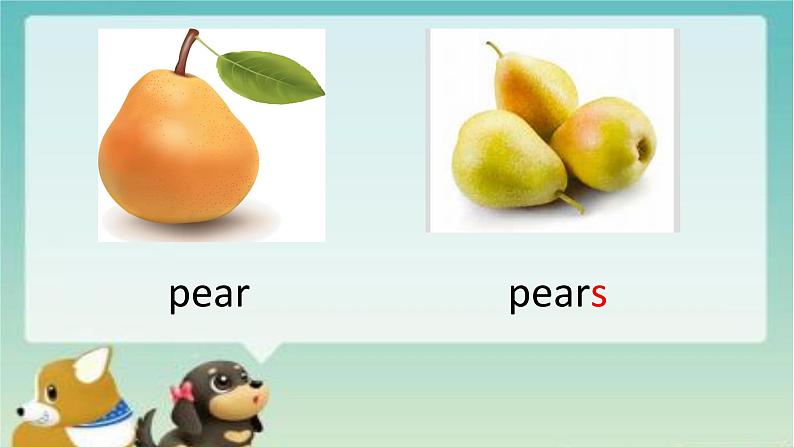 Unit 5  Do you like pears Part A 课件 三年级下册第4页