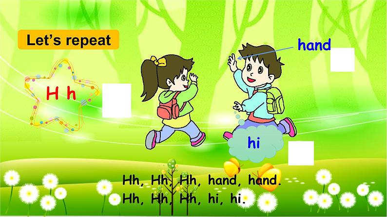 人教版(PEP)英语三年级上册Unit 3 Look at me!Part A(Letters and sounds)课件08