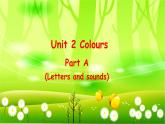 人教版(PEP)英语三年级上册Unit 2 ColoursPart A(Letters and sounds)课件