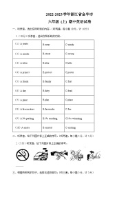 2022-2023学年浙江省金华市人教PEP版六年级上册期中检测英语试卷（解析版）