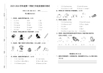 广东省湛江市雷州市雷州五校2023-2024学年三年级上学期11月期中英语试题