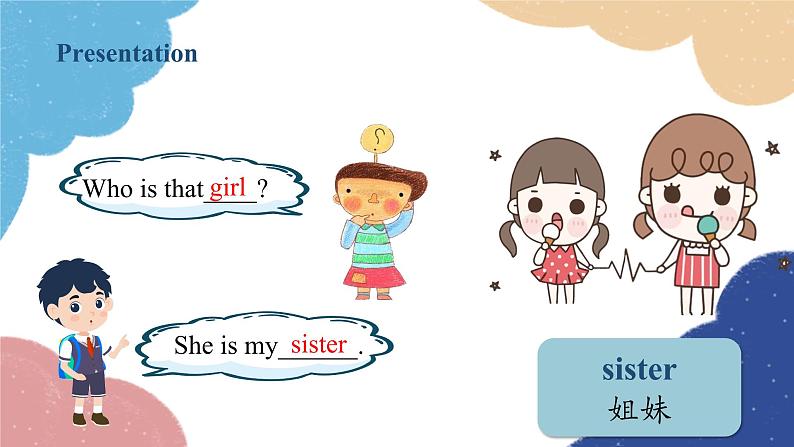 人教版(PEP)三年级下册 Unit2  My family Part B2课件08