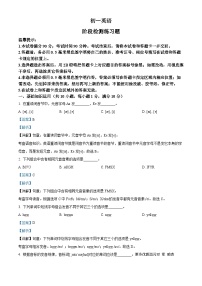 山东省烟台市芝罘区（五四制）2023-2024学年六年级上学期期中考试英语试题（解析版）