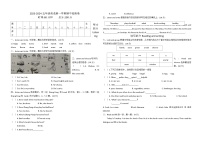 山东省枣庄市台儿庄区2023-2024学年五年级上学期11月期中英语试题