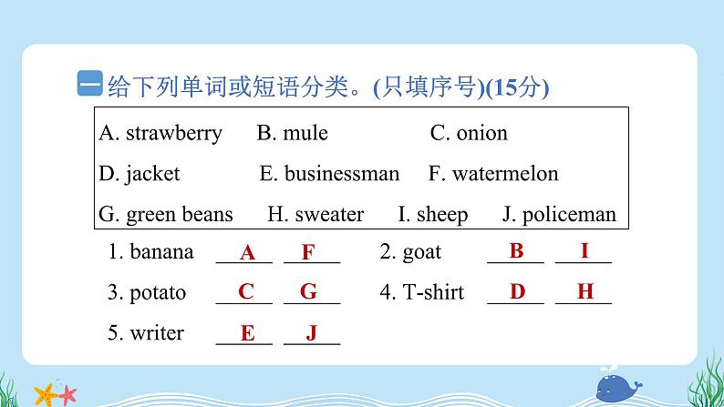 词汇一：名词第2页