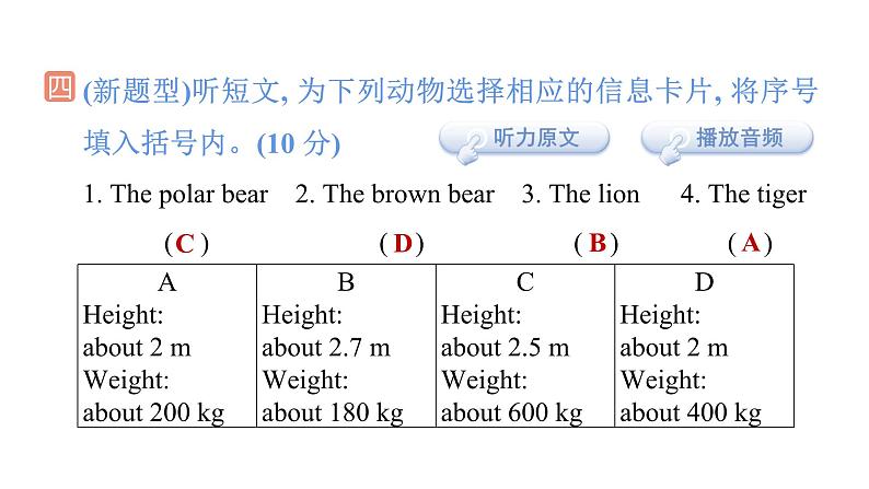 Unit 1 综合测试卷（二）(含听力及听力材料）---人教PEP版英语六年级下册07