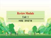 外研版（三起）英语四年级下册 Review ModuleUnit 1课件