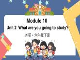 Module 10 Unit 2 What are you going to study（课件+素材）外研版（三起）英语六年级下册