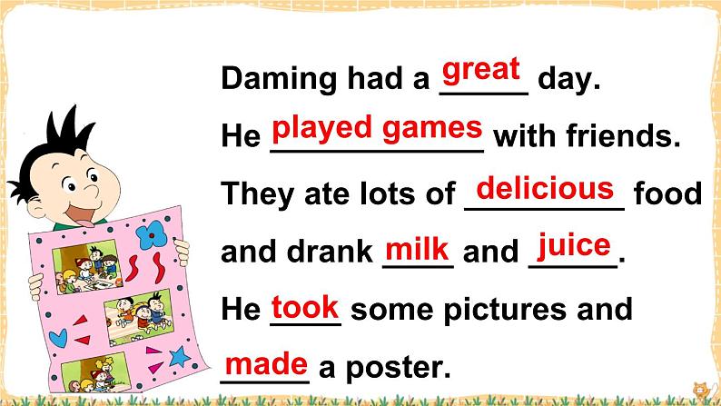 Review of Module 8（课件）外研版（三起）英语四年级下06