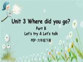 人教PEP版英语 六年级下册 Unit 3 Part B 第2课时 课件+音视频素材