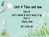人教PEP版英语 六年级下册 Unit 4 Part B 第4课时 课件+音视频素材
