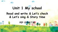 人教版 (PEP)四年级下册Unit 1 My school Part B获奖课件ppt