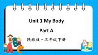 陕旅版三年级下册Unit 1 My Body示范课课件ppt