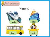 Unit 3 How Do You Come to School Part C（课件+素材）陕旅版（三起）英语三年级下册
