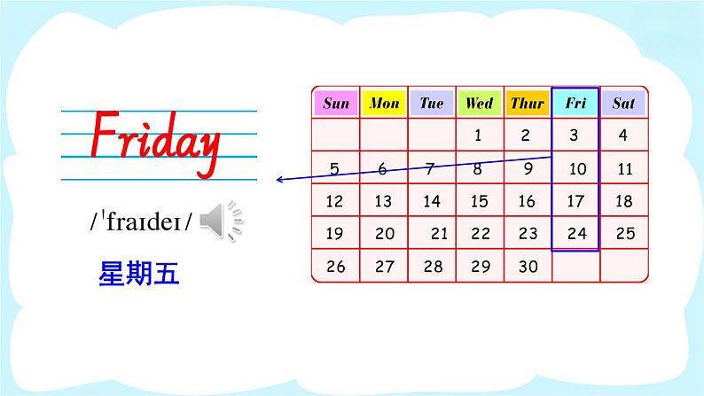 人教精通版英语 四年级下册 Lesson 22 课件+音视频素材05