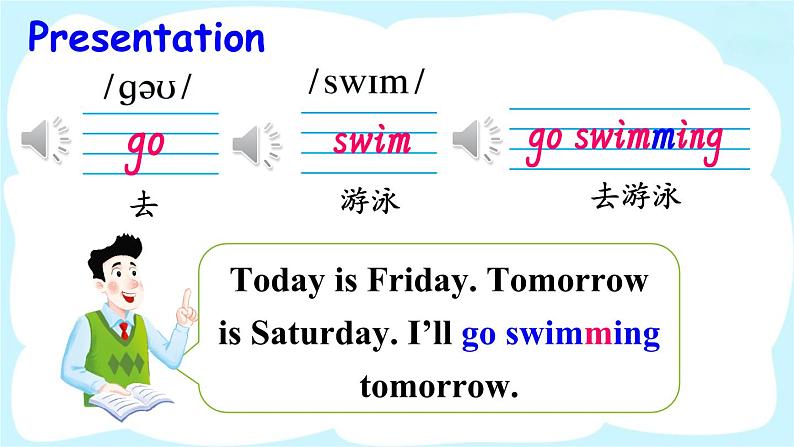 人教精通版英语 四年级下册 Lesson 29 课件+音视频素材05