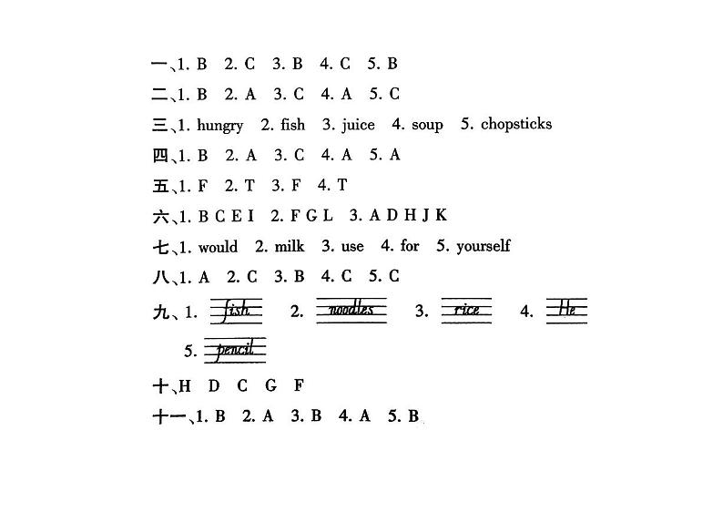 云南省临沧市云县爱华完全小学2023-2024学年四年级上学期12月月考英语试题01