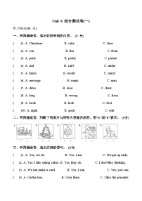 五年级上册Unit 8 At Christmas课堂检测