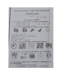 山东省青岛市即墨区2022-2023学年五年级下学期期末英语学业质量检测试题