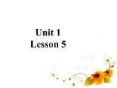 清华版（一起）小学英语四年级下册 同步课件 《Unit 1 Home sweet home  Lesson 5》 课件