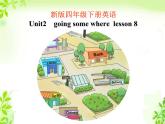 清华版（一起）小学英语四年级下册 同步课件 《Unit2 Going somewhere lesson 8 》课件