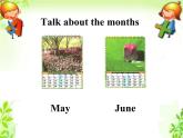 清华版（一起）小学英语四年级下册 同步课件 《Unit 4  Seasons and months of the year   lesson 25 》课件