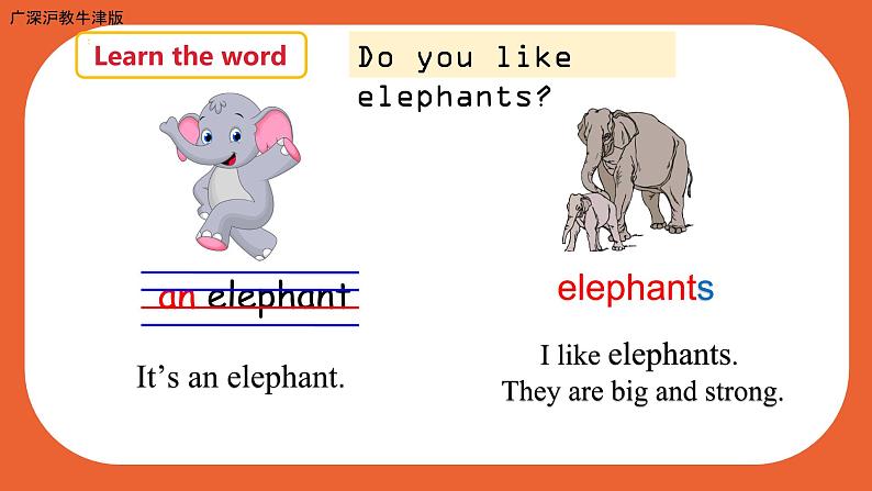 （广深）沪教牛津版六三制 3B Unit 4 Animals in the zoo Period 1  课件+教学设计07