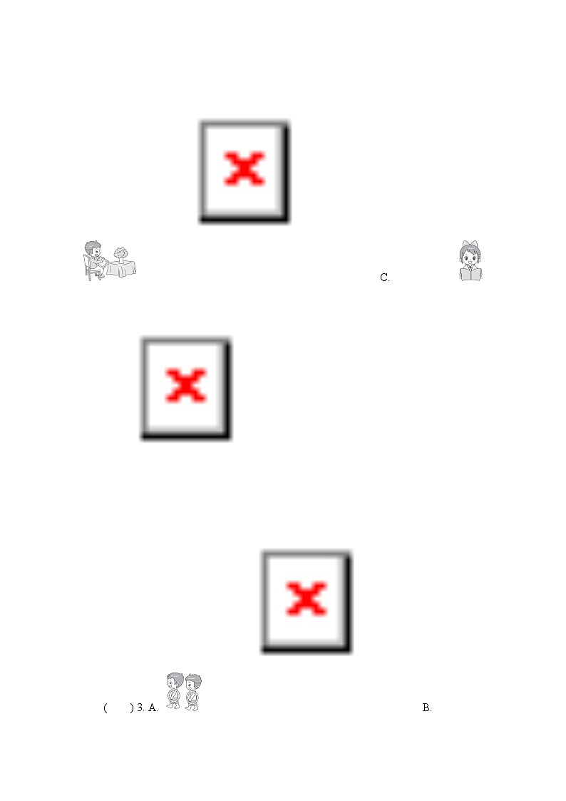 Unit 5 综合测试卷（二）（试题）（含听力及听力材料）人教精通版英语四年级下册03