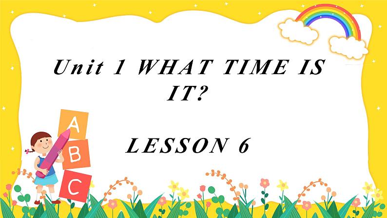 【核心素养目标】北京版小学英语 二年级下册 《Lesson6》课件+教案（含教学反思）01