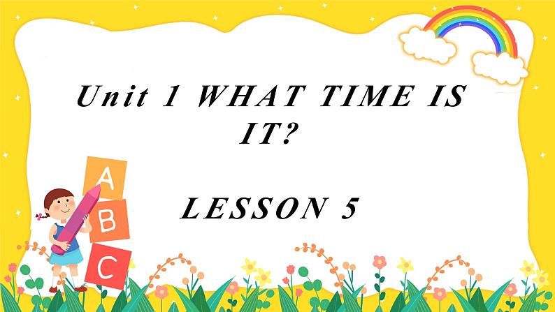 【核心素养目标】北京版小学英语 二年级下册 《Lesson5》课件+教案（含教学反思）01