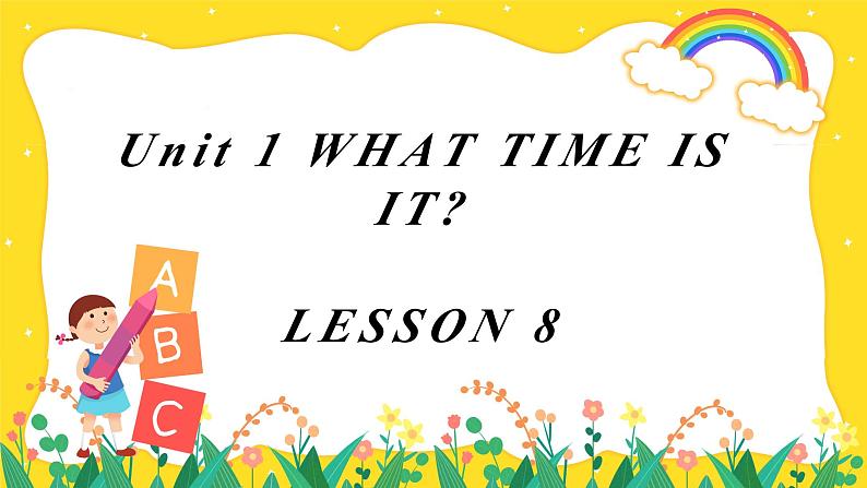 【核心素养目标】北京版小学英语 二年级下册 《Lesson8》课件+教案（含教学反思）01