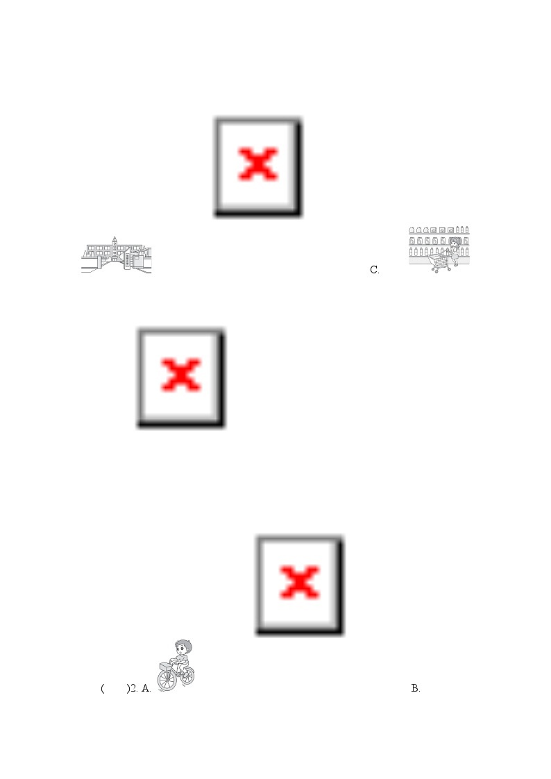 Unit 2 综合测试卷（二）（含听力及听力材料）（试题）人教精通版英语六年级下02