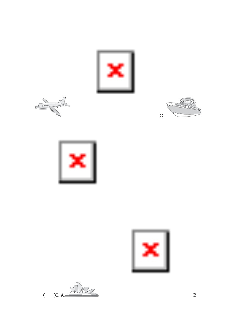 Unit 3 综合测试卷（二）（含听力及听力材料）（试题）人教精通版英语六年级下02