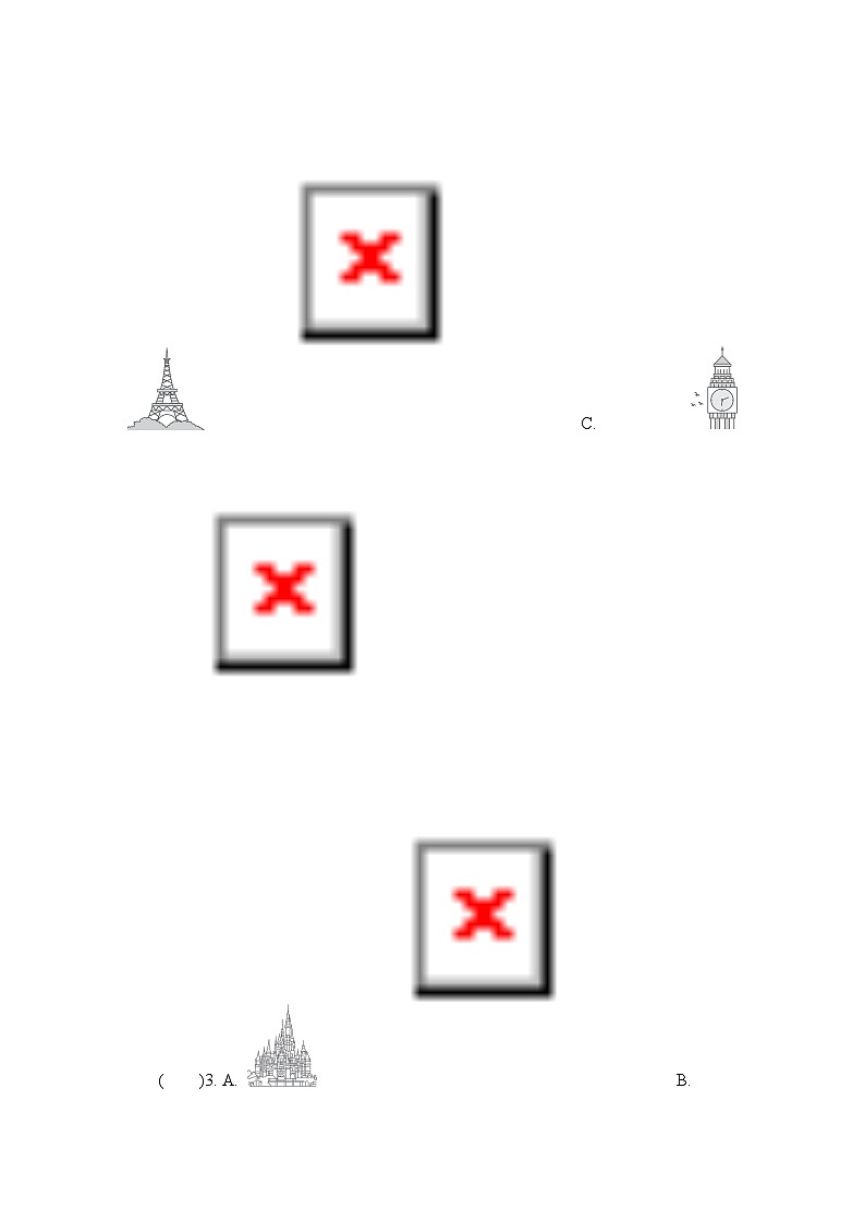 Unit 3 综合测试卷（二）（含听力及听力材料）（试题）人教精通版英语六年级下03