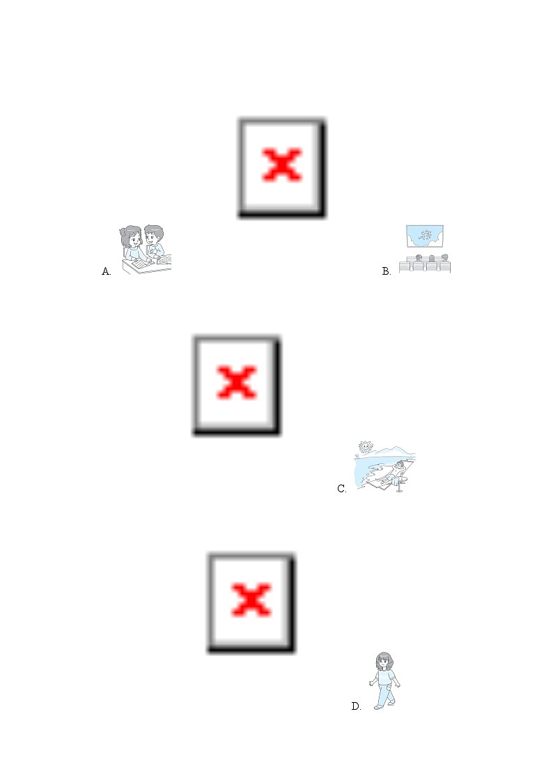 期末复习 词汇与句型（试题）人教精通版英语六年级下02