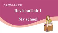 【期末复习】人教版PEP小学英语四年级下册 Unit 1 My school 优质复习课件+教案+动画素材