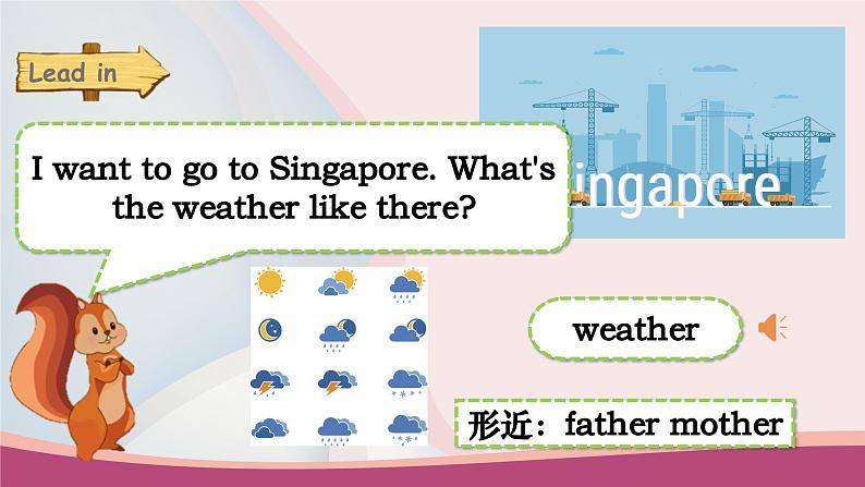 【期末复习】人教版PEP小学英语四年级下册 Unit 3 Weather优质复习课件+教案+动画素材04